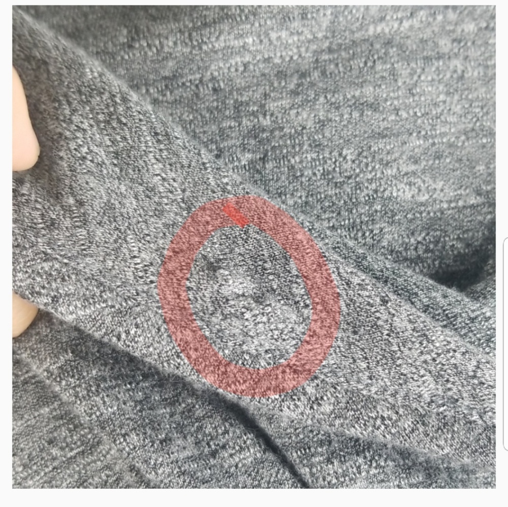 Athleta Heather Grey Wrap Around Long Sleeve Dress - Picture 8 of 8